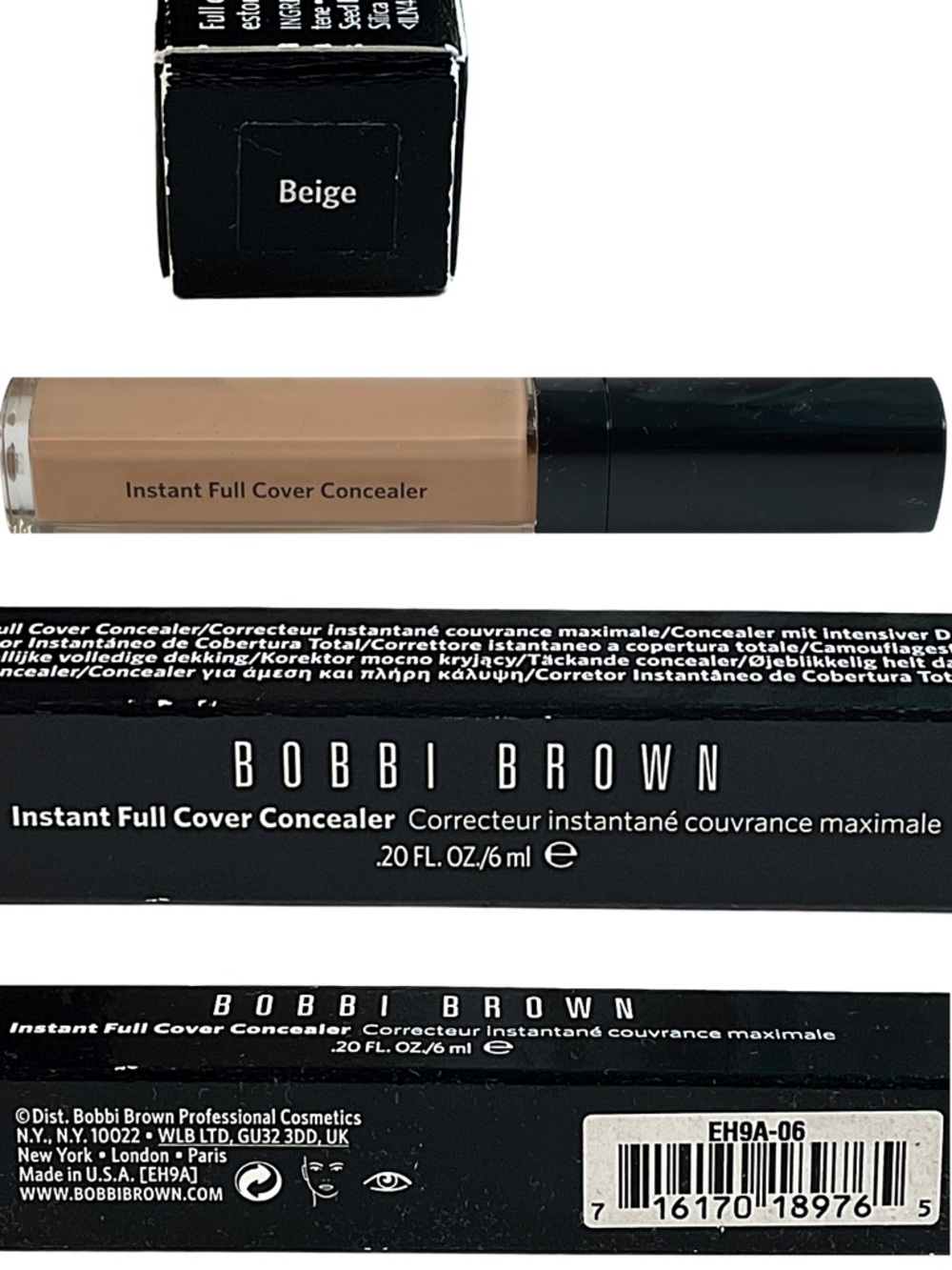 Bobbi Brown Instant Full Cover Concealer Beige 0.20 oz NIB - Picture 3 of 5